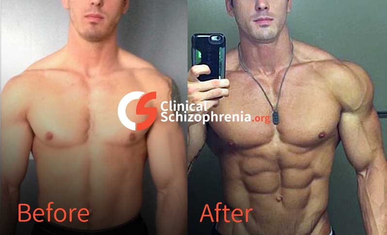 Enanthate results before and after